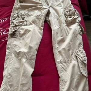 🔥Men's Polo Ralph Lauren military Tan Cargo Pants